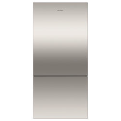 Fisher & Paykel RF402BLPX Fridge Freezer, A+ Energy Rating, 64cm Wide, Left Hinge, Stainless Steel